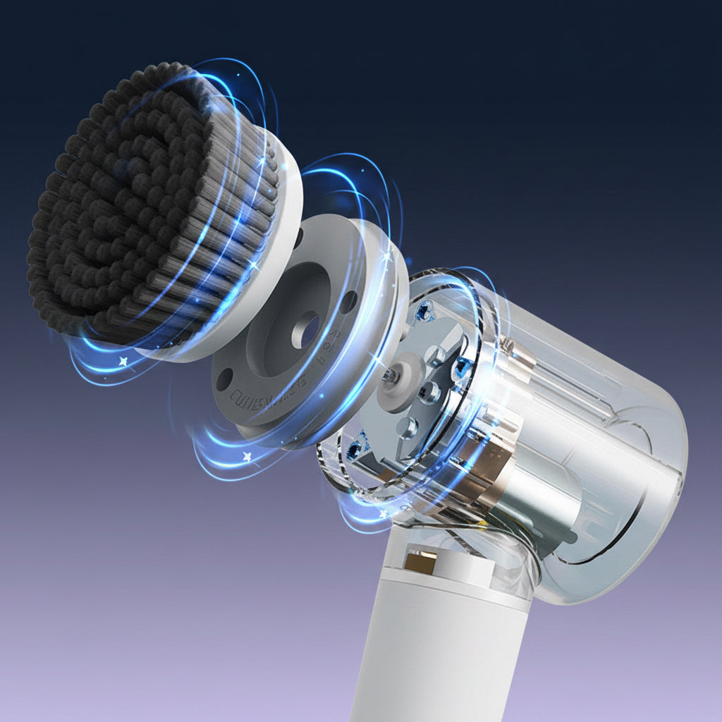 Deliora SpinClean™ 6-in-1 Electric Cleaning Brush